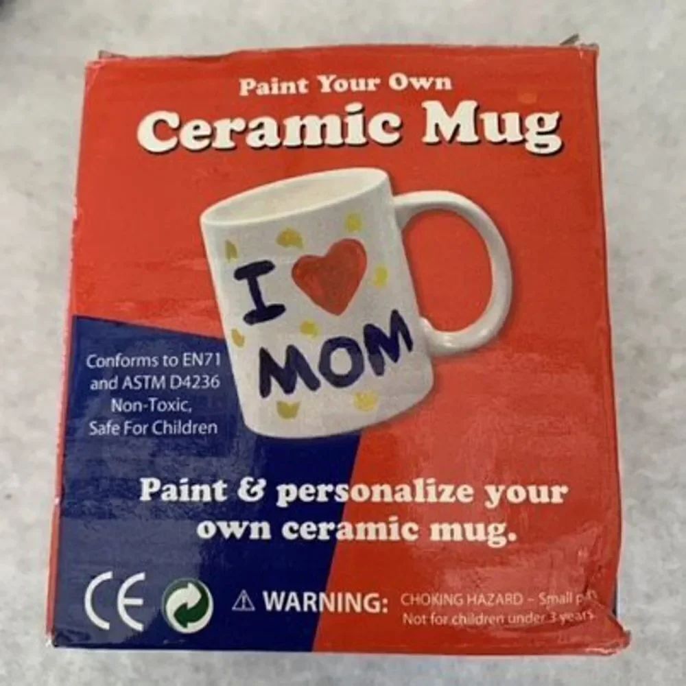 Paint Your Own Ceramic Mug